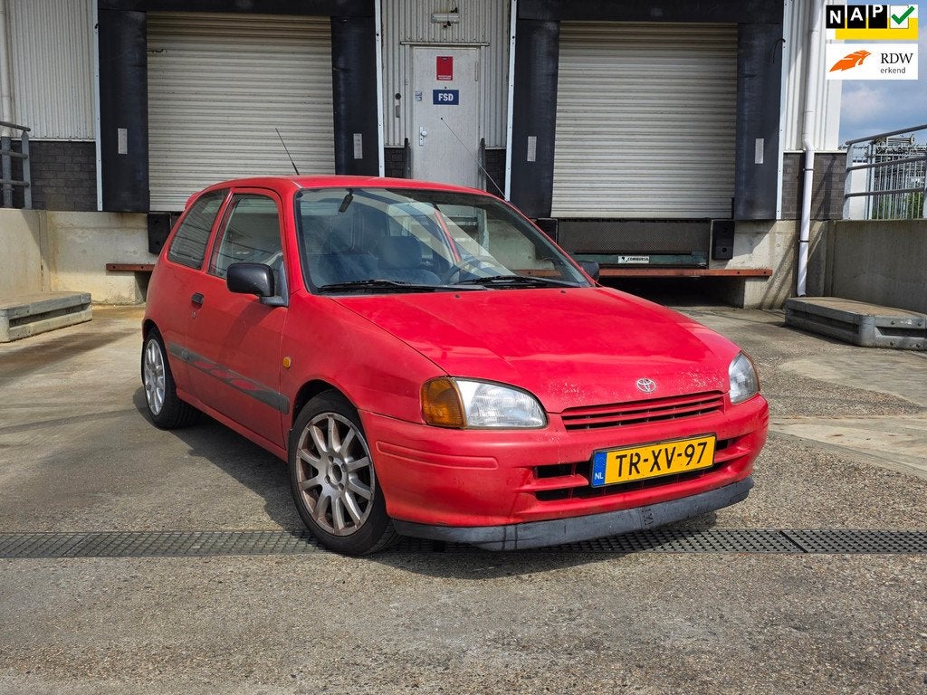 Toyota Starlet 1.3-16V XLi goed onderhouden, Gebruikt, 4 cilinders, Starlet, 400 kg