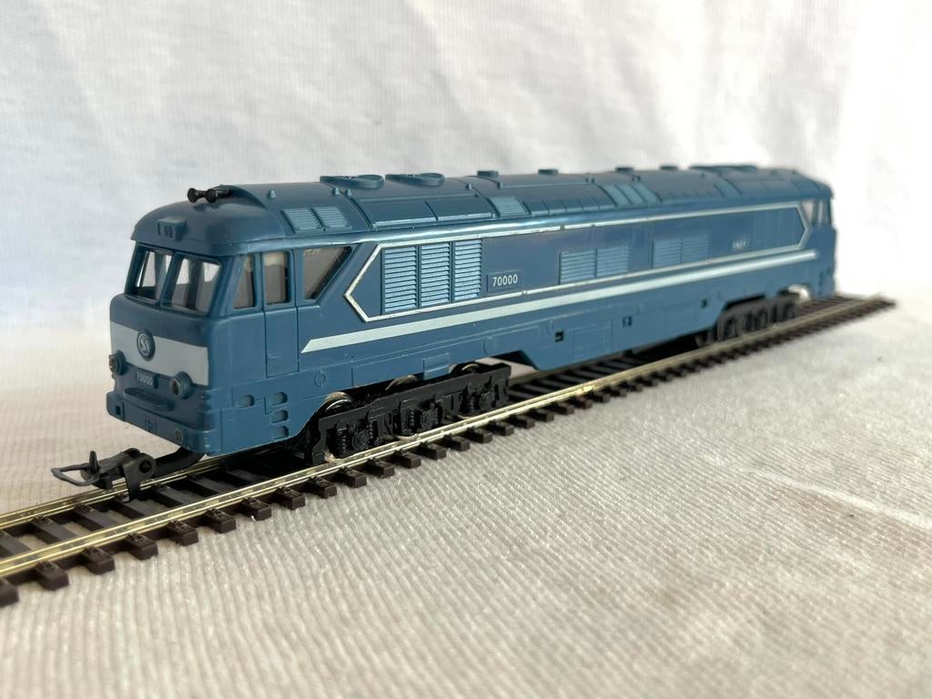 Mehano SNCF CC70000 Diesellok H0, Overige merken, Gebruikt, Ophalen of Verzenden, Analoog