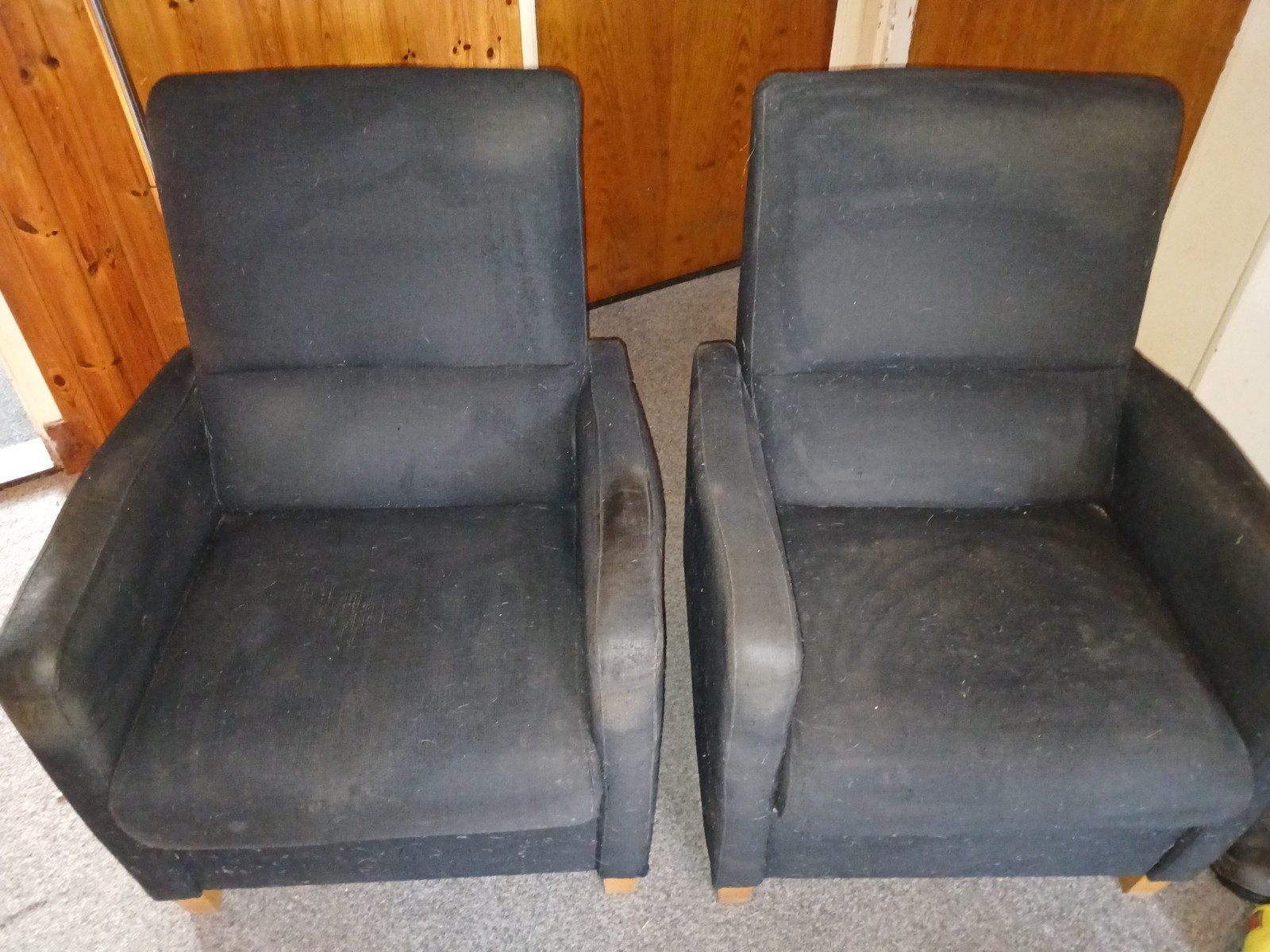 2 stoelen gratis op te halen., Ophalen, Gebruikt, 75 tot 100 cm