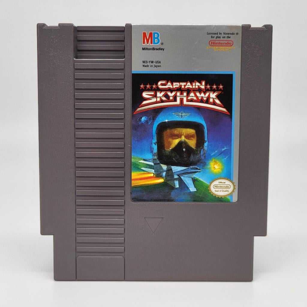 Captain Skyhawk - Nintendo NES Cartridge - USA, Gebruikt, 1 speler, Racen en Vliegen, Ophalen of Verzenden