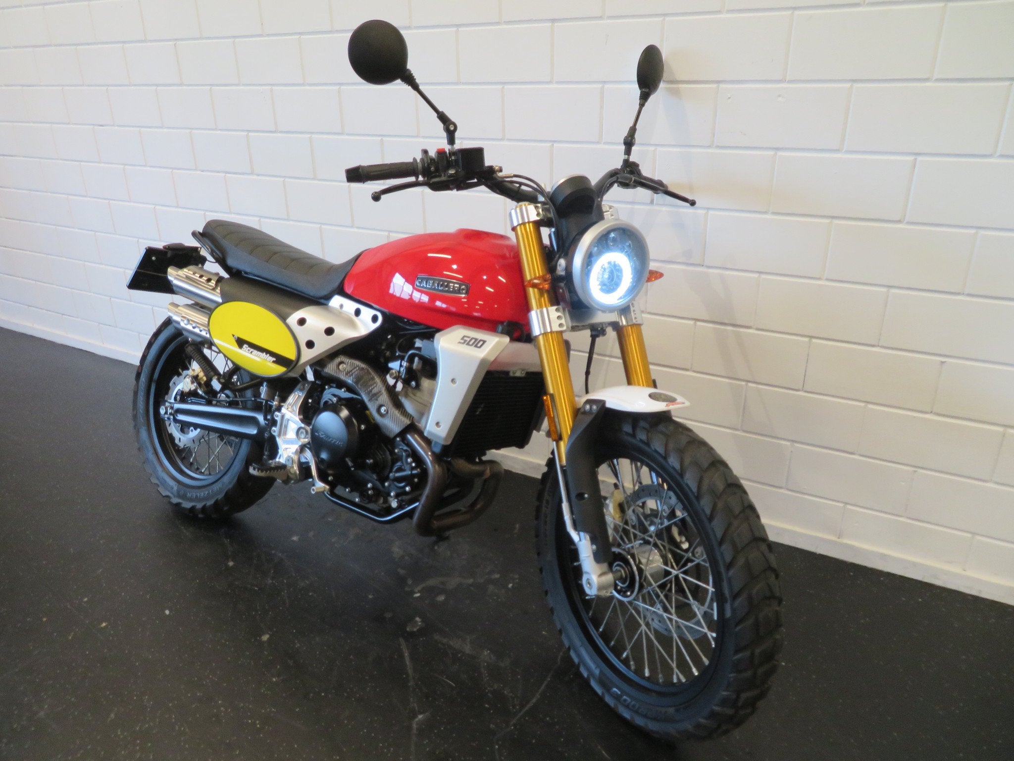 Fantic CABALLERO 500 SCRAMBLER TOP STAAT! (bj 2019), Motoren, Bedrijf, FANTIC, Naked bike