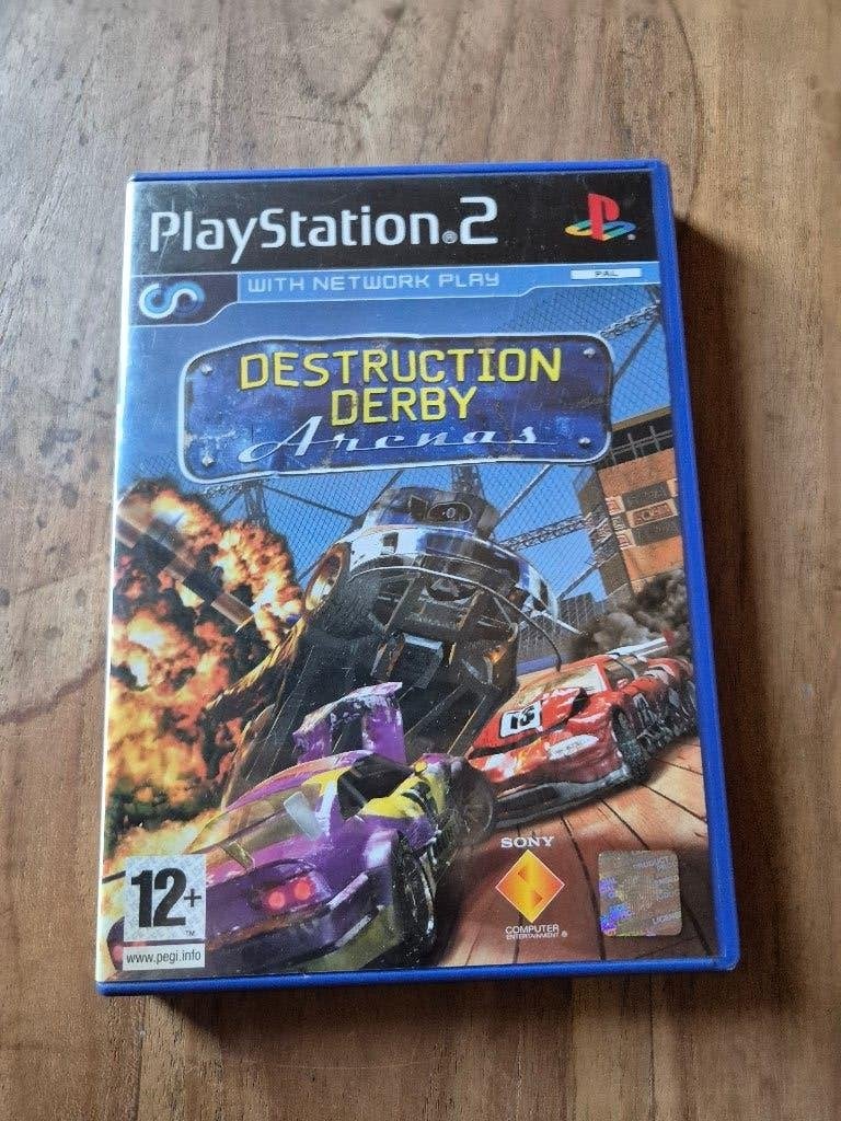 Destruction Derby Arenas - PlayStation 2, 1 speler, Racen en Vliegen, Ophalen of Verzenden, Zo goed als nieuw