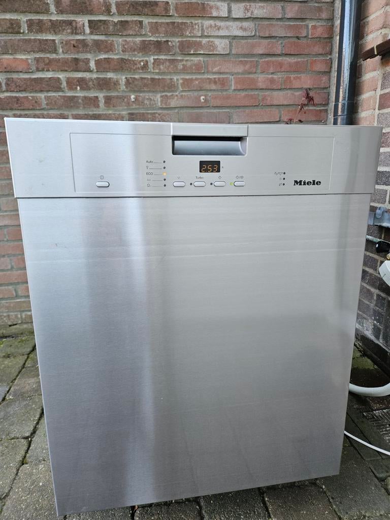 Miele vaatwasser - Roestvrij staal, Ophalen of Verzenden, Inbouw, Kort programma, Minder dan 85 cm