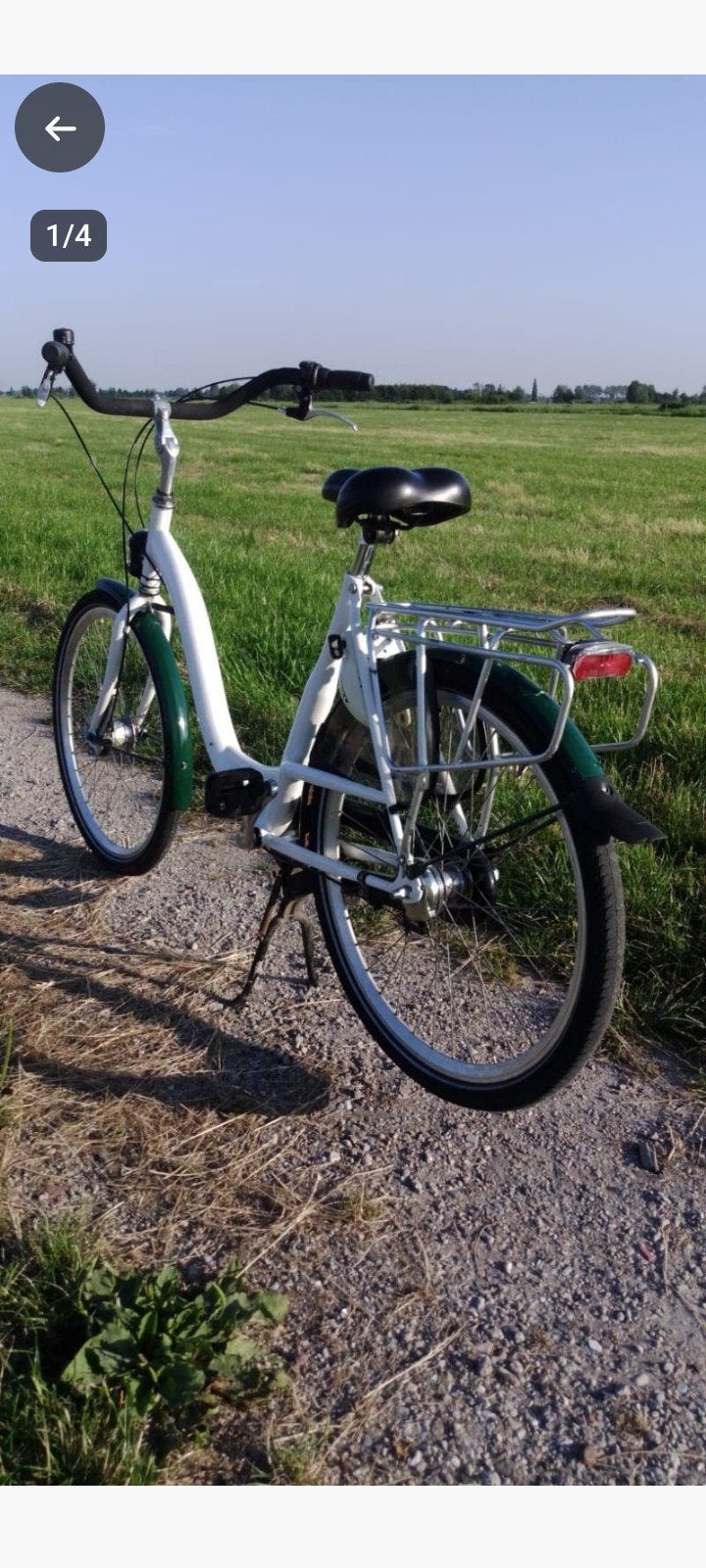 Damesfiets met lage instap en terugtraprem, Fietsen en Brommers, Terugtraprem, Minder dan 47 cm, Ophalen, Overige merken