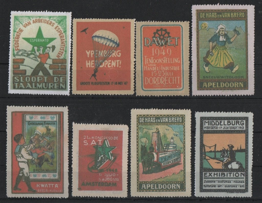 C42) sluitzegels geen garantie NEDERLAND, Verzenden, Postfris