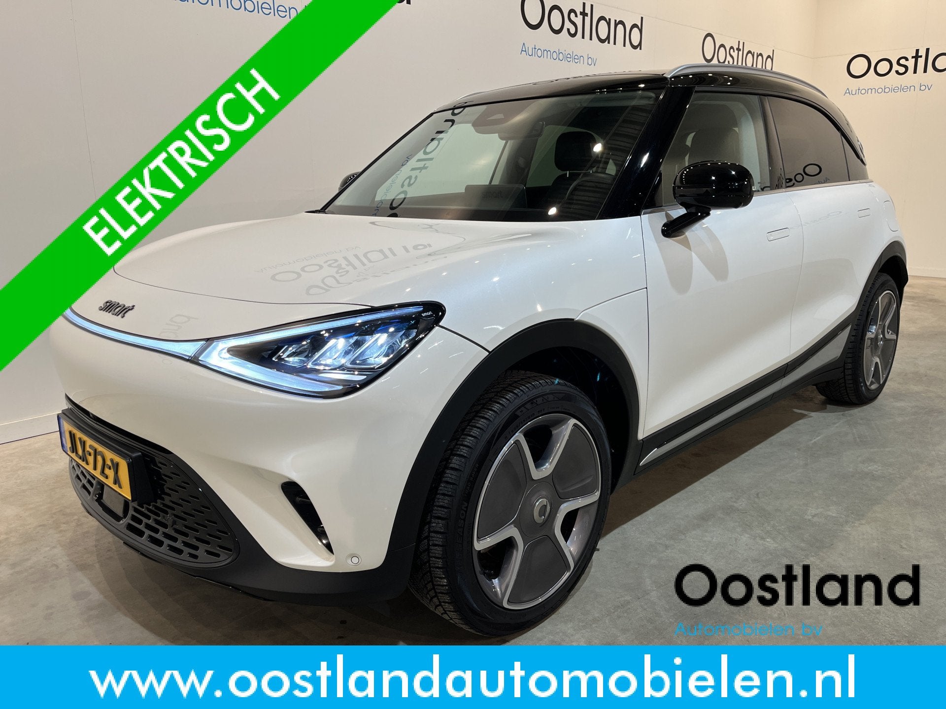 Smart #1 Pro / Panoramadak / Adaptieve Cruise Control / 360, Auto's, Automaat, Achterwielaandrijving, Met garantie (alle), Wit