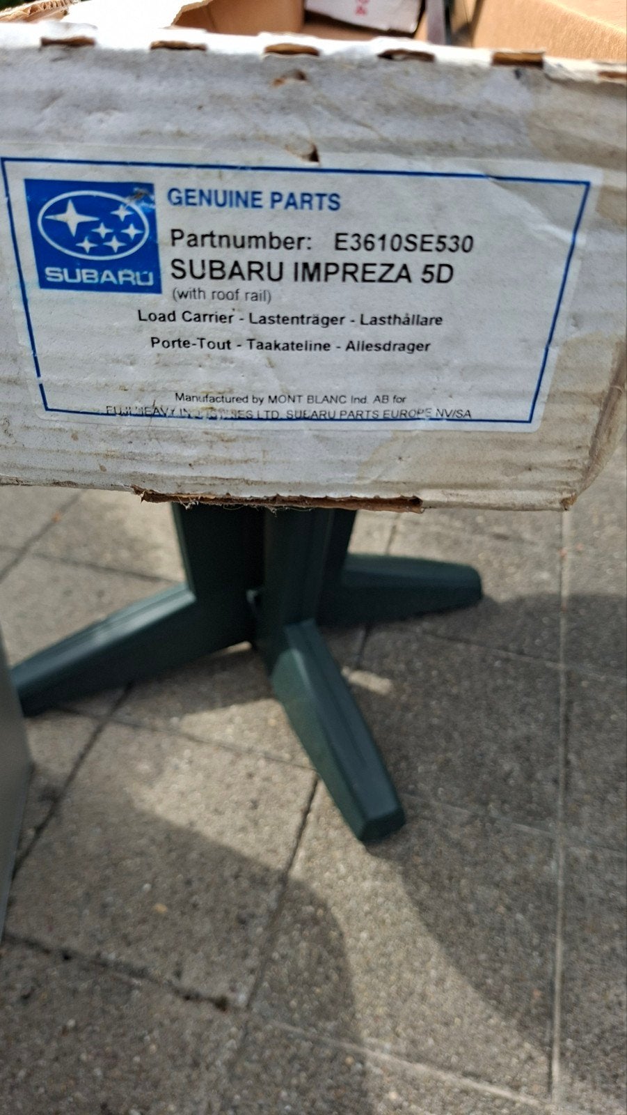 dakdragers subaru impreza 5 drs, Ophalen, Gebruikt