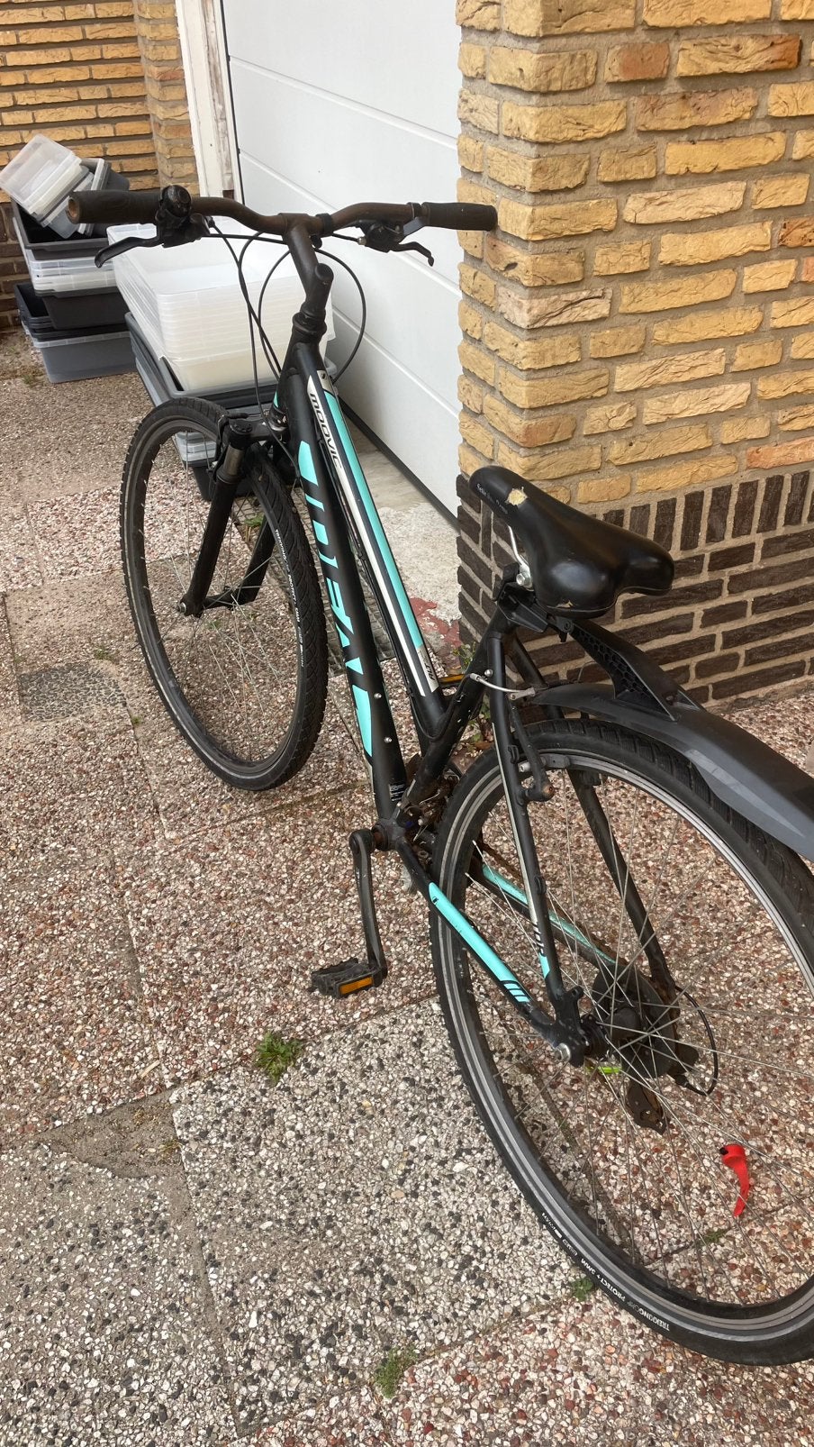 Mountian bike vrouwen, Overige merken, Minder dan 10 versnellingen, Gebruikt, 26 inch