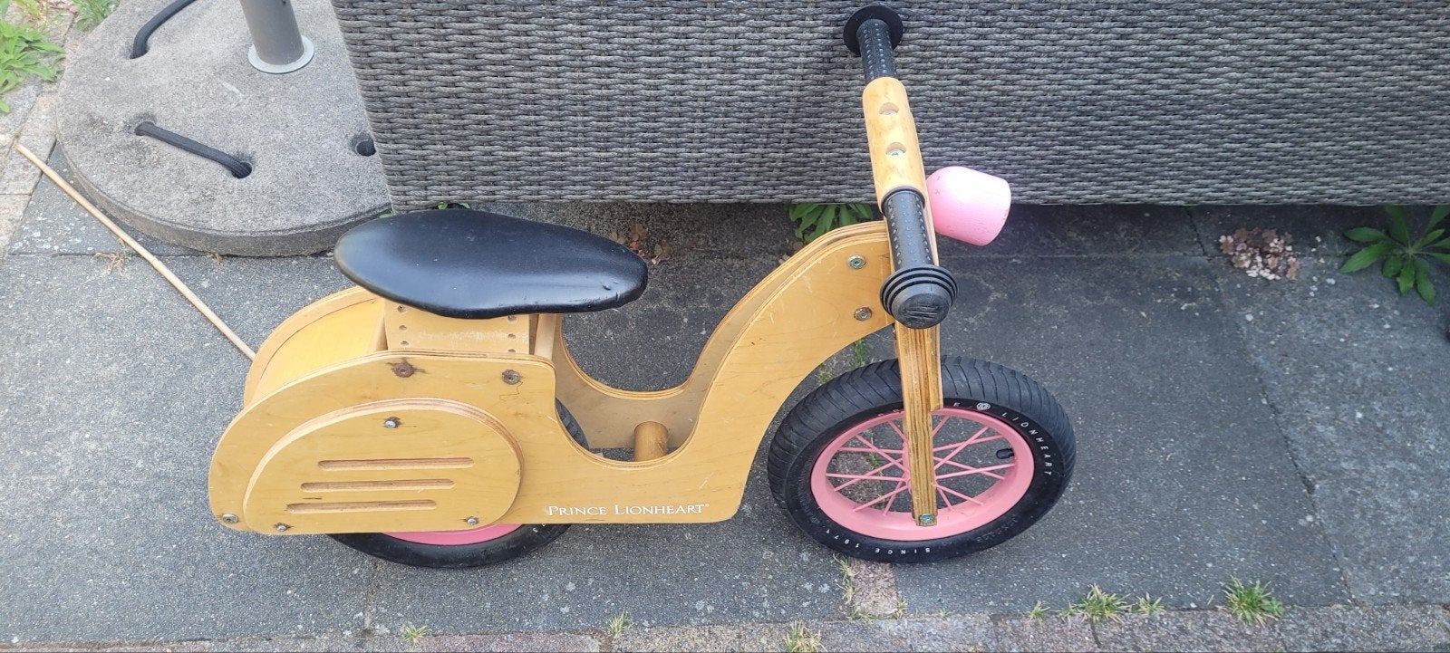 loopfiets, Ophalen, Auto