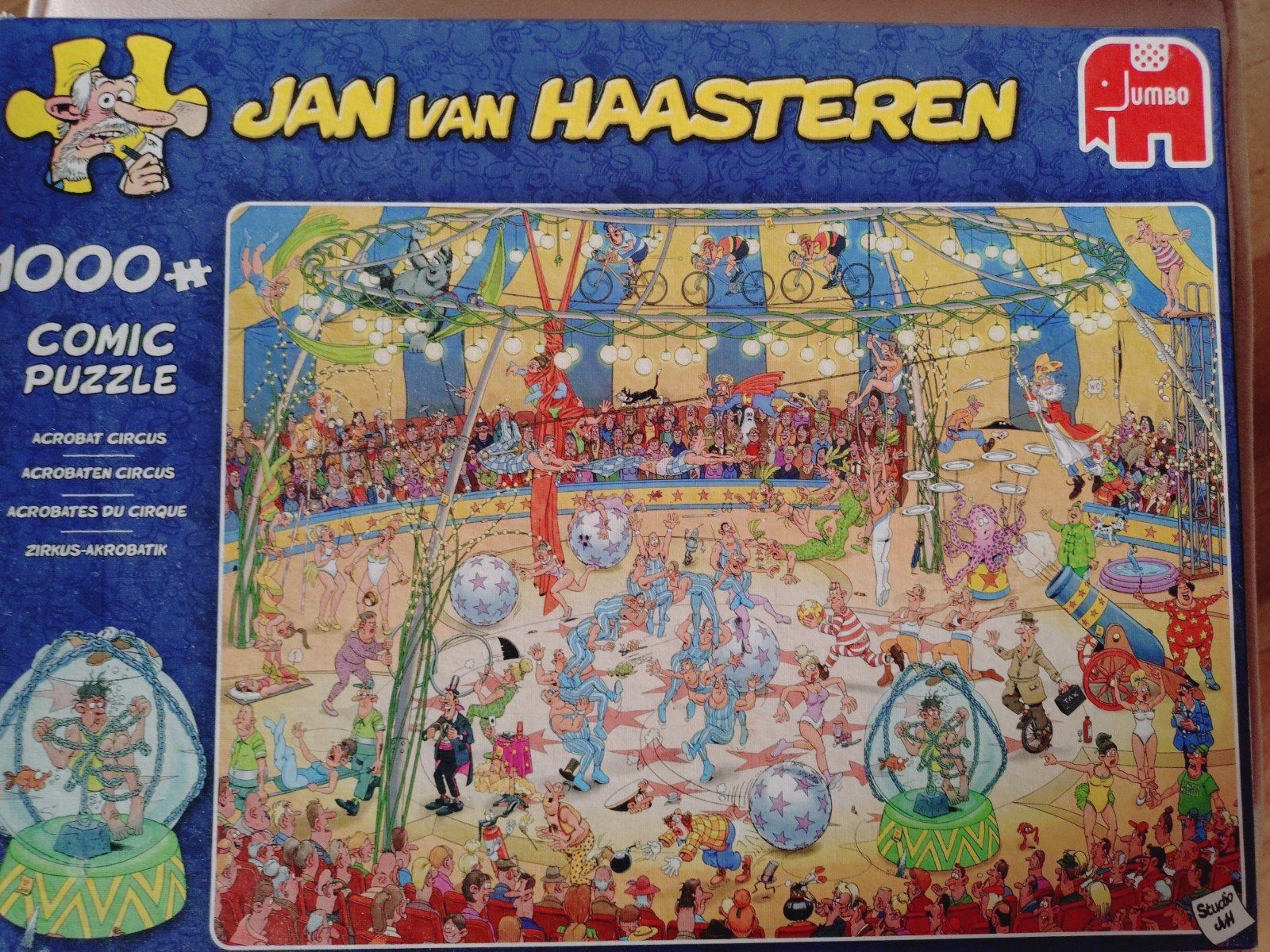 Jan van Haasteren puzzels 950 en 1000 stukjes, Ophalen, 500 t/m 1500 stukjes, Gebruikt, Legpuzzel