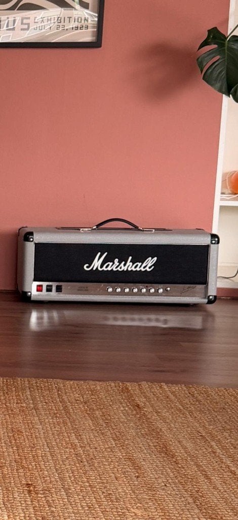 Marshall 2555x Silver Jubilee 100W, Ophalen, Zo goed als nieuw, Gitaar, 50 tot 100 watt