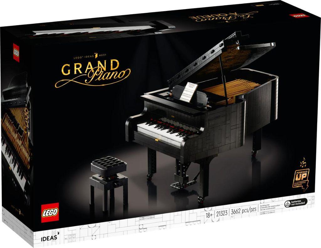 LEGO Ideas Grand Piano 21323, Compleet, Lego, Ophalen of Verzenden, Complete set