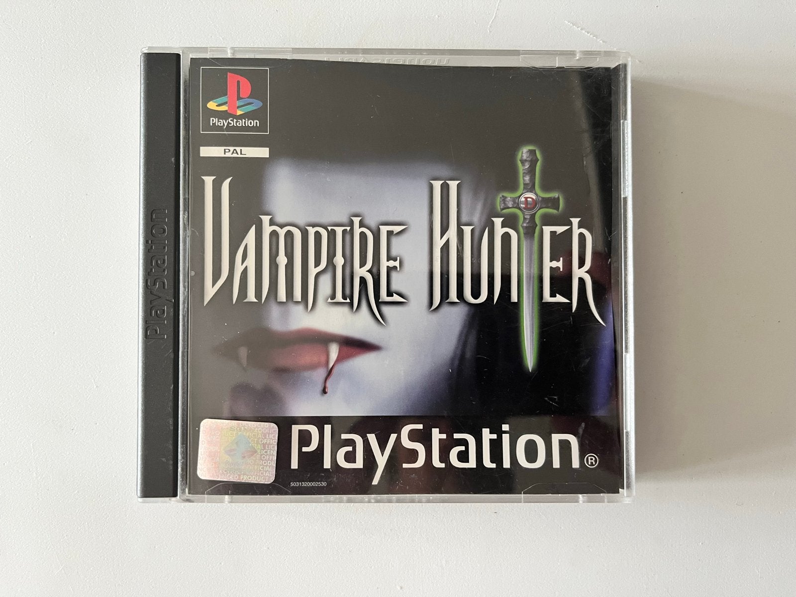 Vampire Hunter PS1 - Nieuwstaat, Krasvrij, Compleet, Avontuur en Actie, S, 1 speler, P