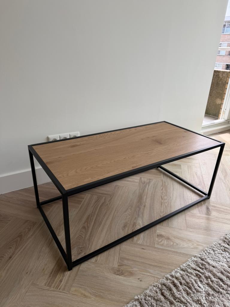 Salon tafel, Huis en Inrichting, Ophalen, 100 tot 150 cm, 50 tot 100 cm, Zo goed als nieuw