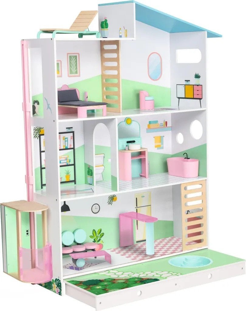 groot poppenhuis playtive nieuw!, Kinderen en Baby's, Speelgoed | Poppenhuizen, Ophalen, Nieuw, Poppenhuis