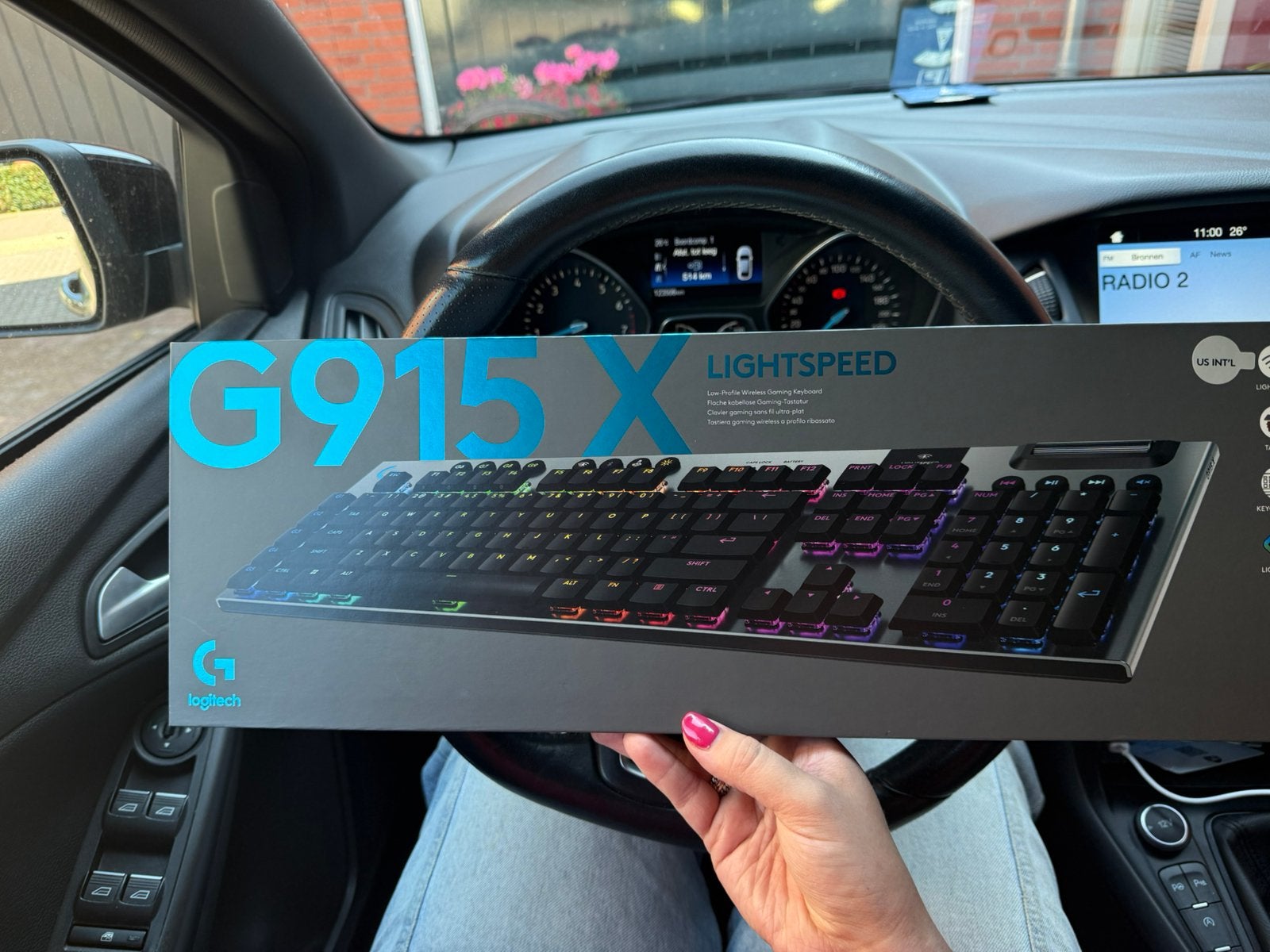 Logitech G915 X Lightspeed Gaming Toetsenbord - Nieuw!, Computers en Software, Toetsenborden, Ophalen, Nieuw, Draadloos, Draadloze ontvanger