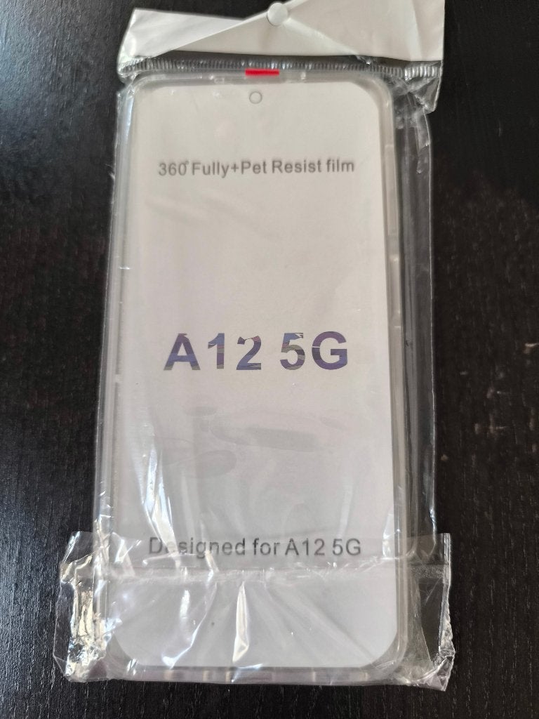 Samsung galaxy A12 360 hoesje, Ophalen of Verzenden, Nieuw, Overige modellen