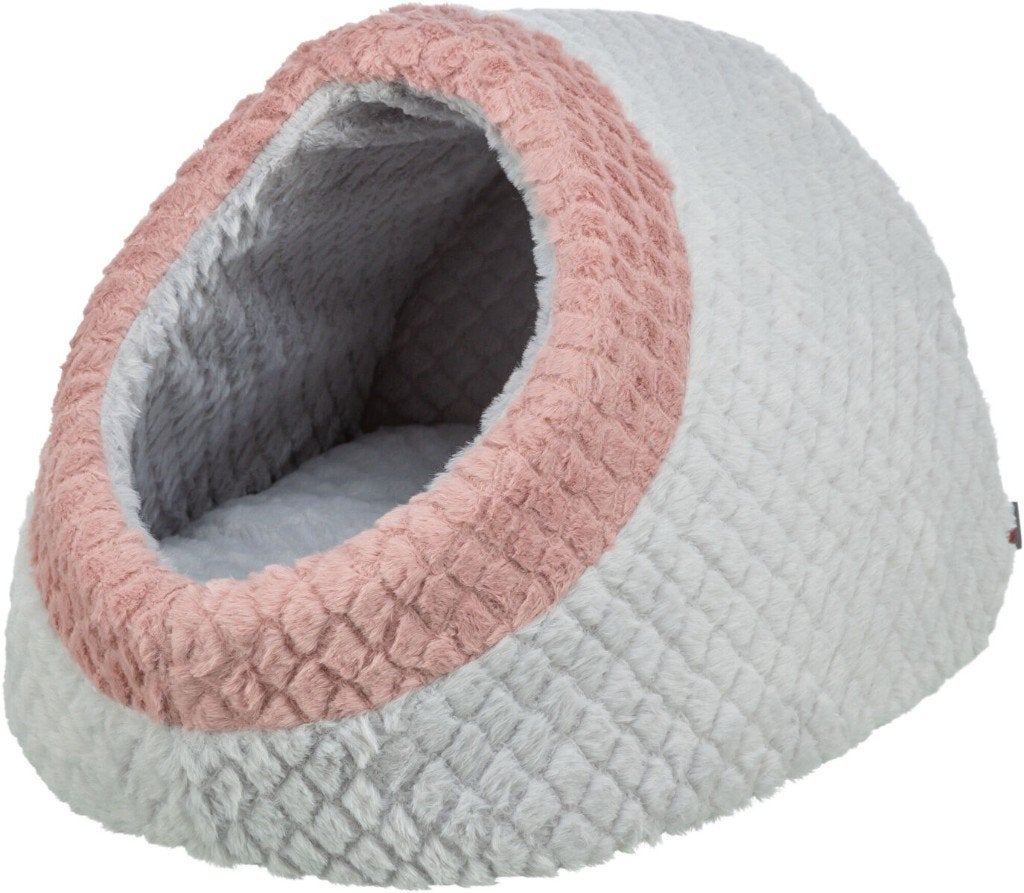 Kattenmand iglo Kaline Mio grijs roze nu voor € 24,95, ., Ophalen of Verzenden, Pluche, .