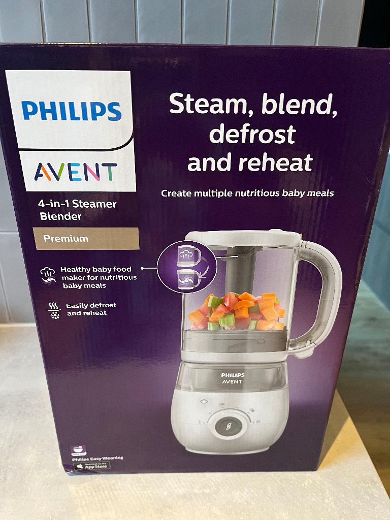Philips 4-in 1 stomer blender baby voeding, Kinderen en Baby's, Babyvoeding en Toebehoren, Ophalen of Verzenden, Gebruikt, Overige typen
