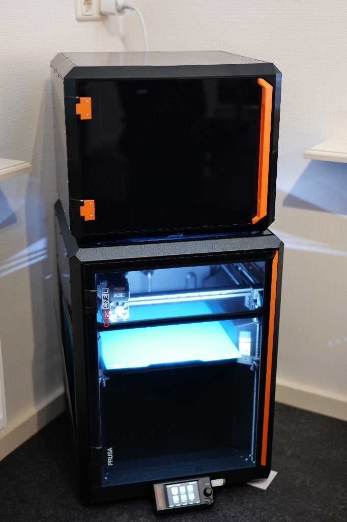 Prusa MMU3 + COREBOXX enclosure, Ophalen of Verzenden, Zo goed als nieuw, Printeraccessoires