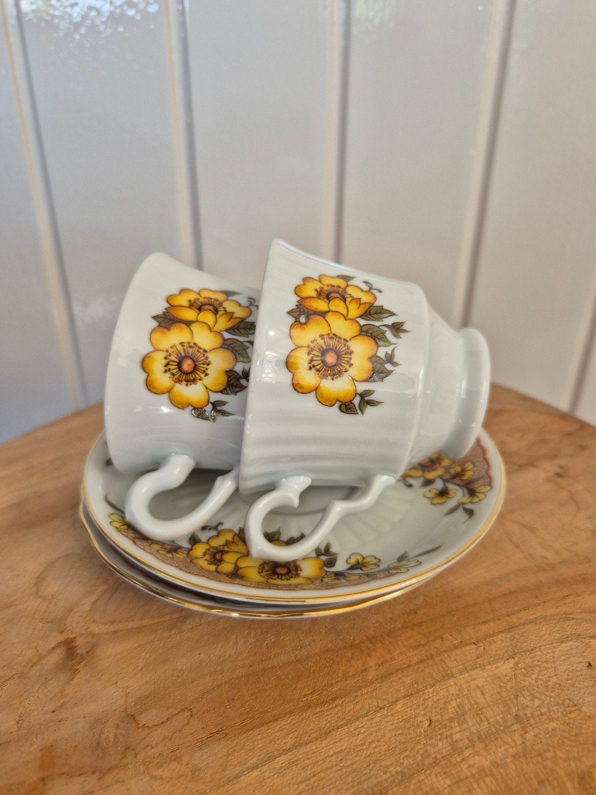 Vintage kop en schotel Bavaria Tirschenreuth, Antiek en Kunst, Ophalen of Verzenden