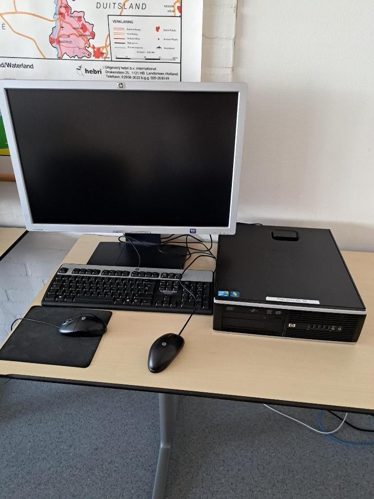 computer, Computers en Software, Desktop Pc's, Ophalen, Gebruikt, Intel Core i5, HP