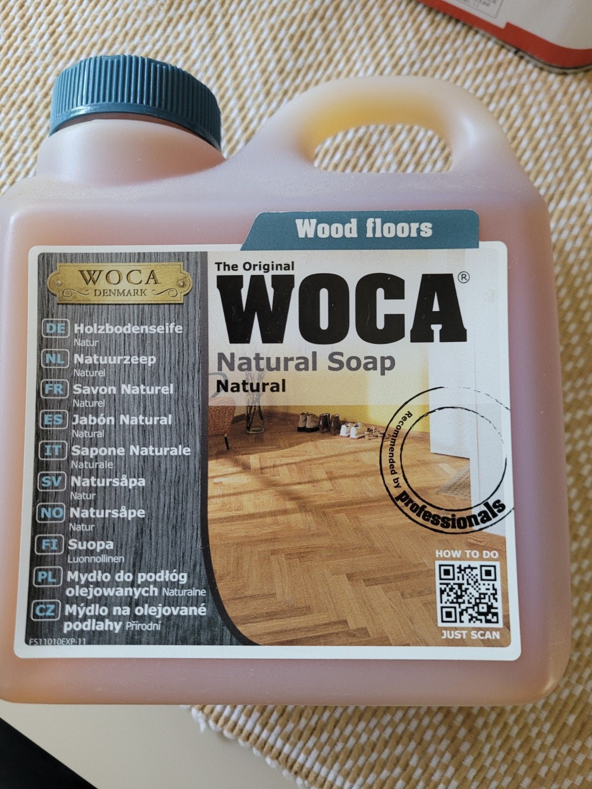 WOCA Natuurzeep voor Houten Vloeren - Origineel, Ophalen, Schoonmaakmiddel