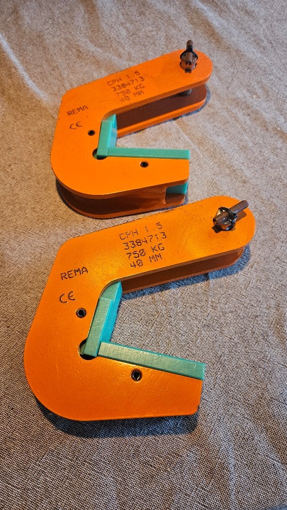 REMA CPH 1.5 buisklem - 750 KG hefvermogen, Ophalen of Verzenden, Nieuw