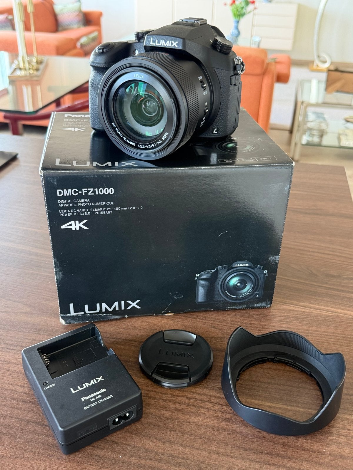 Panasonic Lumix DMC-FZ1000 Bridgecamera 4K, Panasonic, Beeldstabilisatie, Ophalen of Verzenden, Zo goed als nieuw