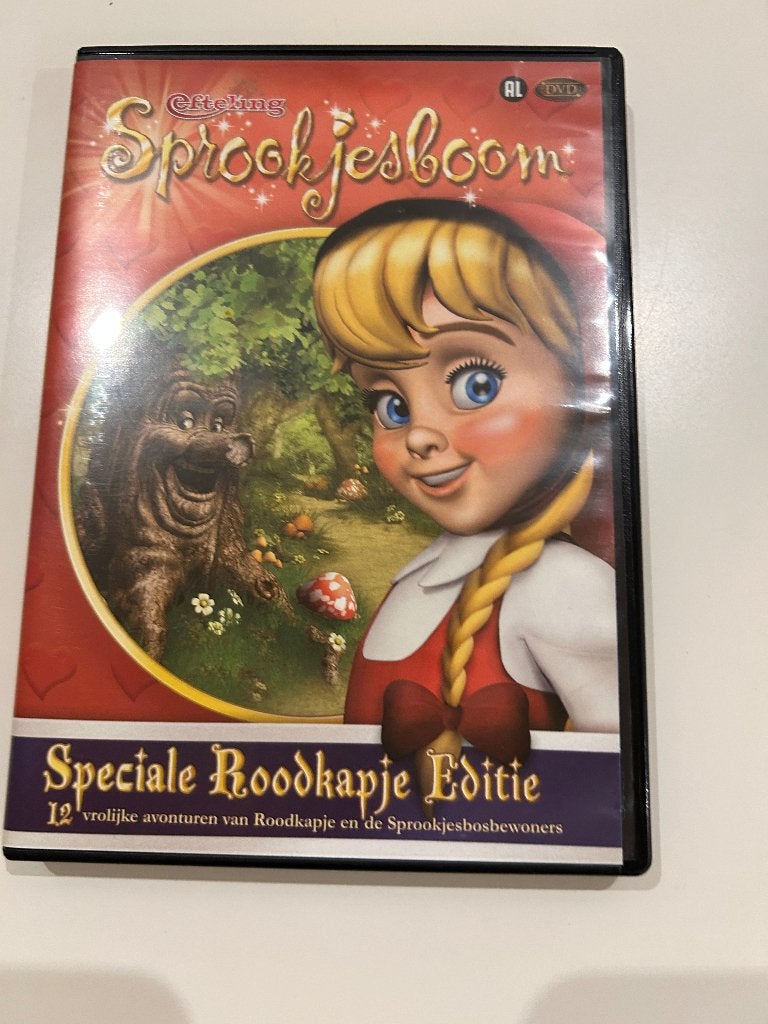 DVD Efteling Sprookjesboom: Speciale Roodkapje Editie. (1), Ophalen, Alle leeftijden, Overige typen, Sprookjes