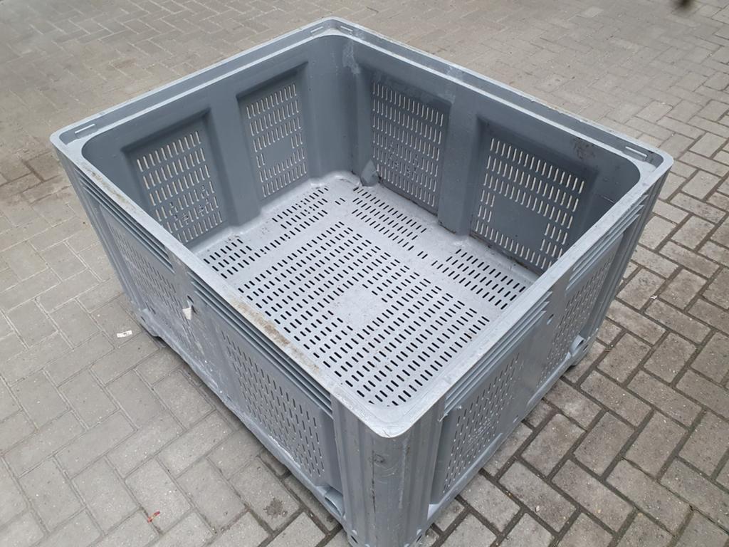 Palletbox Slowfeeder kuubskist hooibak, Dieren en Toebehoren, Ophalen of Verzenden, Gebruikt, Overige soorten
