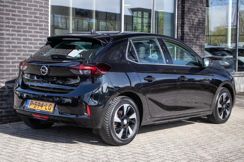 Opel CORSA-E Elegance 50 kWh | SOH 92 % | Apple Carplay/ And, Auto's, Gebruikt, Zwart, 24 min, Zwart