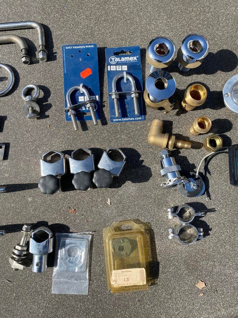 Diverse boot accessoires en onderdelen, Ophalen, Gebruikt, Rvs, Overige typen