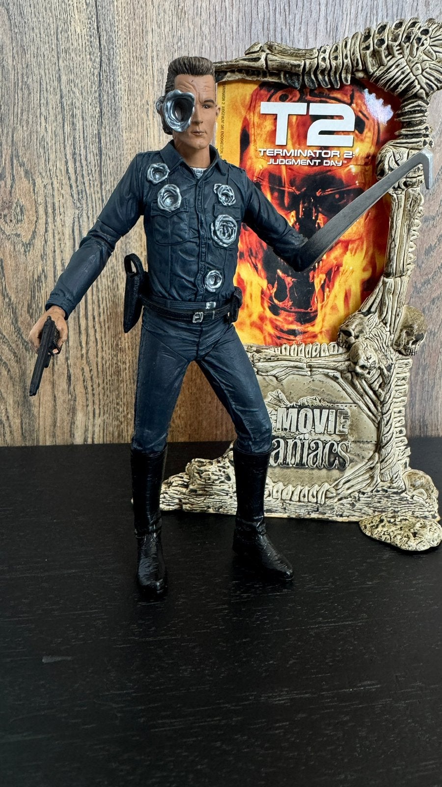T1000 MacFarlane, Terminator 2 figuur, Verzenden, Zo goed als nieuw, Actiefiguur of Pop