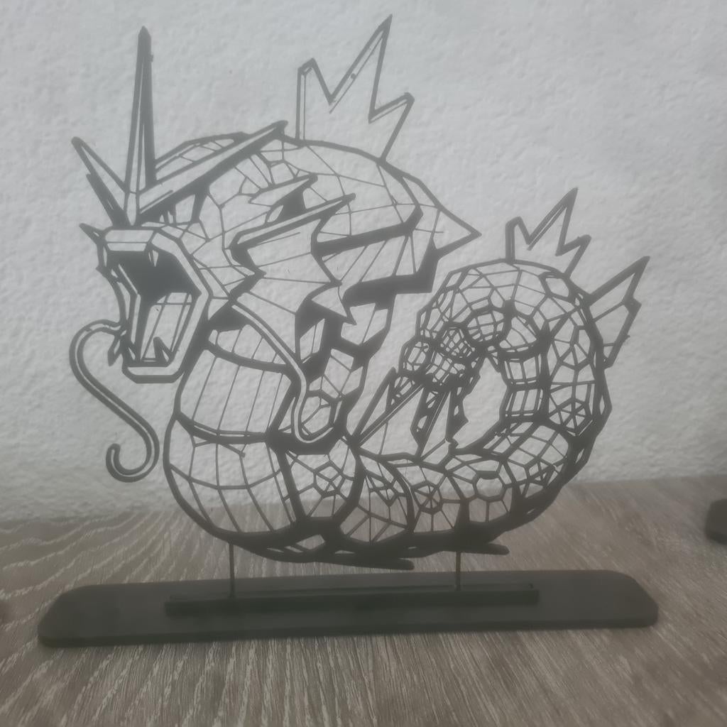 Pokémon Gyarados Artstand - Uniek Decoratiestuk, Ophalen of Verzenden, Nieuw