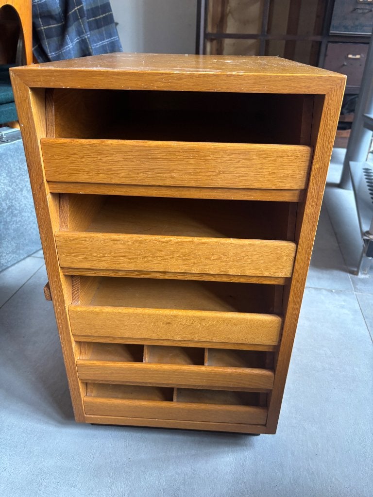 Archiefkastje, Huis en Inrichting, Ophalen, Gebruikt, Vintage, 50 tot 100 cm