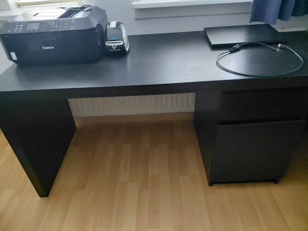 buro, Huis en Inrichting, Overige typen, Gebruikt, Hout, IKEA