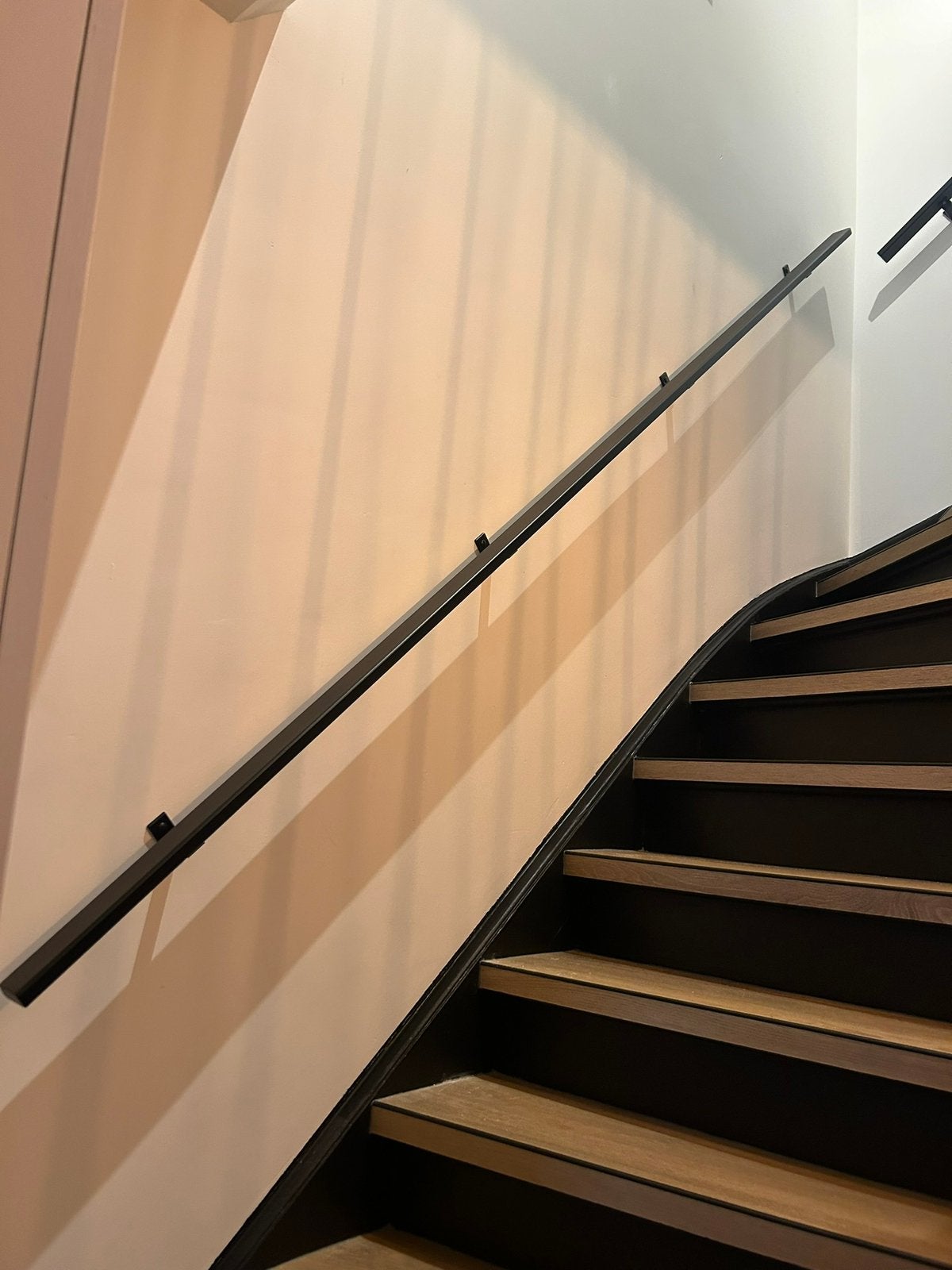 Stalen leuning, Doe-het-zelf en Verbouw, Ladders en Trappen, Ophalen, Nieuw