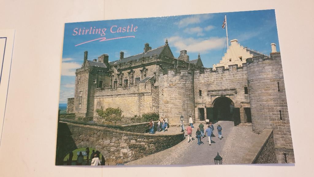 1619 schotland stirling castle, Verzenden, 1980 tot heden, Overig Europa