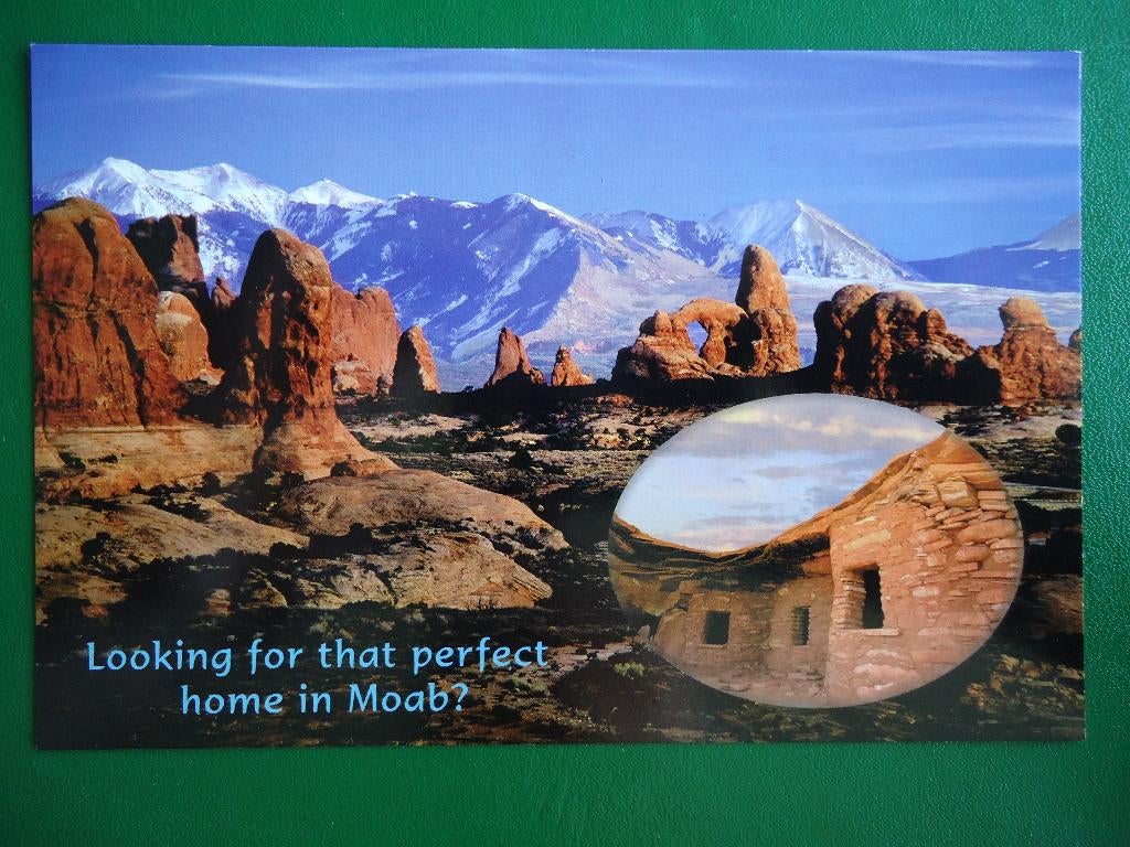 (338) Kaart: UTAH / Moab, Ophalen of Verzenden, 1980 tot heden, Ongelopen, Buiten Europa