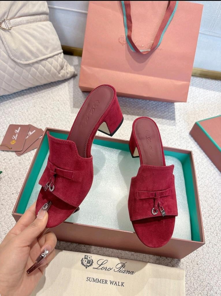 100% suede bordeaux merk sandalen met hak maat 38, Kleding | Dames, Ophalen, Nieuw, Rood, Sandalen of Muiltjes