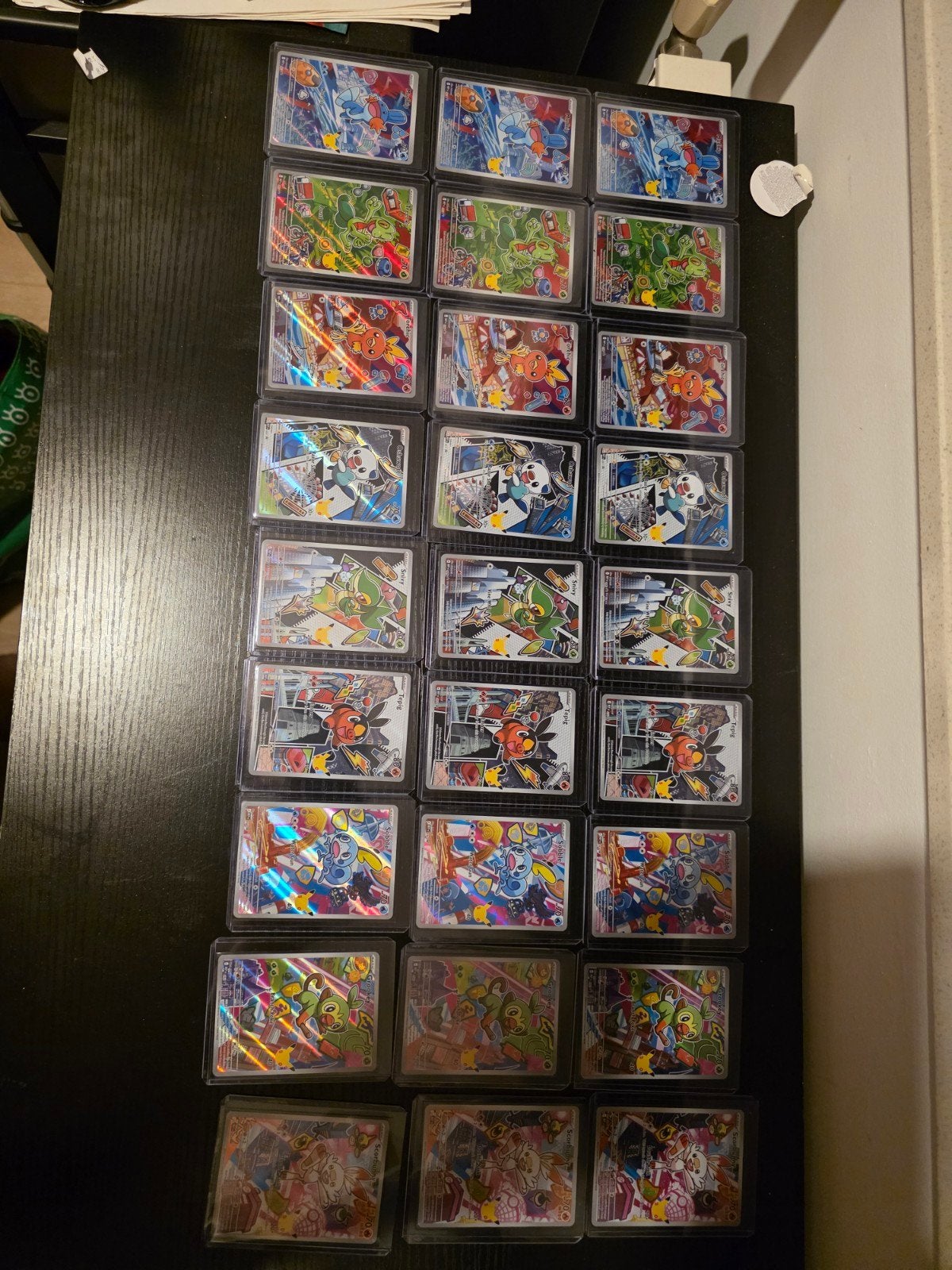 pokemon first partner serie 2 en serie 3, Ophalen of Verzenden, Nieuw, Losse kaart, Foil