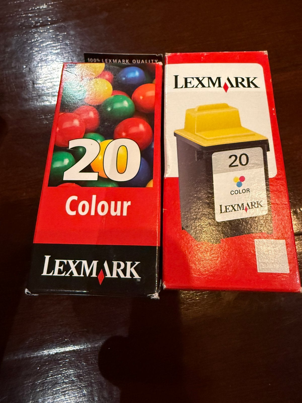 2x nieuwe Lexmark 20 kleur inktpatronen, Ophalen of Verzenden, Nieuw, Cartridge, Lexmark