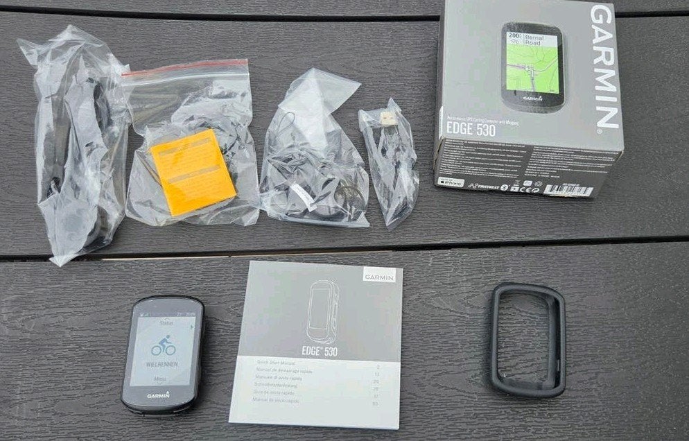 Garmin Edge 530, Ophalen, Zo goed als nieuw