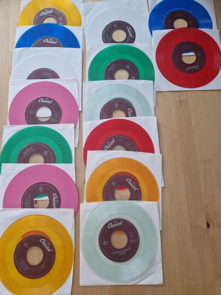 The Beatles - Jukebox Singles Collectie (Gekleurd Vinyl), Cd's en Dvd's, Vinyl Singles, 1990 - 1999, 7 inch, Single, Ophalen of Verzenden