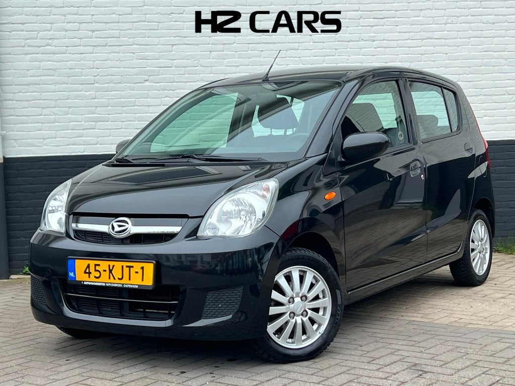 Daihatsu Cuore 1.0 Cup|Nieuwstaat|DealerOH|Airco, Elektr.pak, Auto's, Daihatsu, Voorwielaandrijving, Stof, Zwart, 18 €/maand