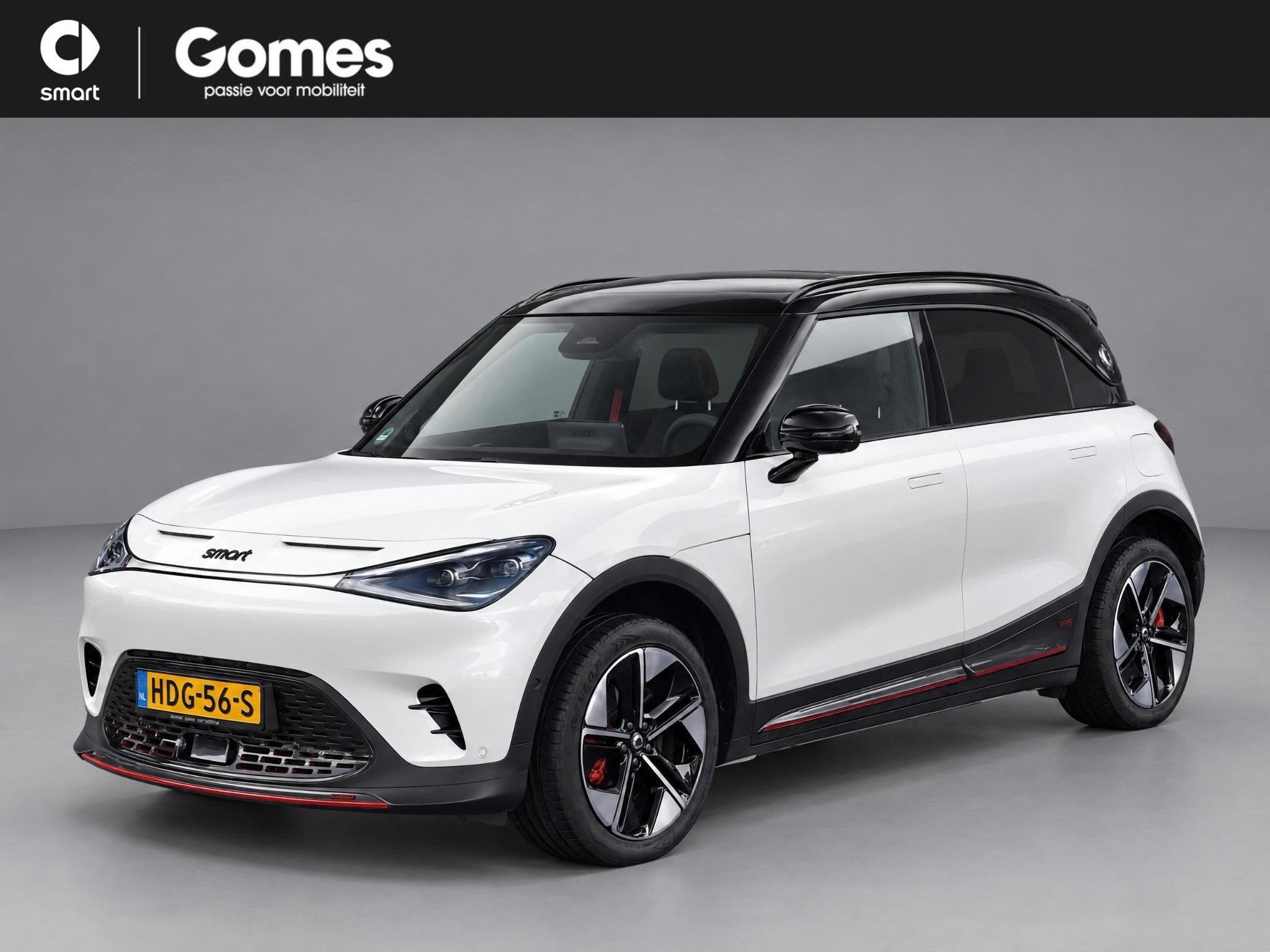 smart #1 BRABUS 66 kWh | Panoramadak | Beats Audio | Head-up, Auto's, Automaat, 12 maanden, Verwarmde buitenspiegels, Gebruikt