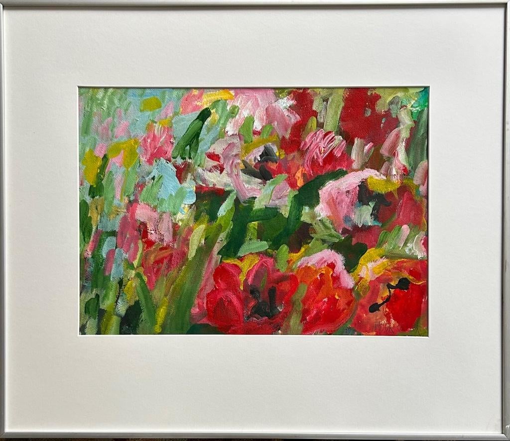 Floor de Bruyn Kops - Acryl op papier, Antiek en Kunst, Kunst | Schilderijen | Modern, Ophalen