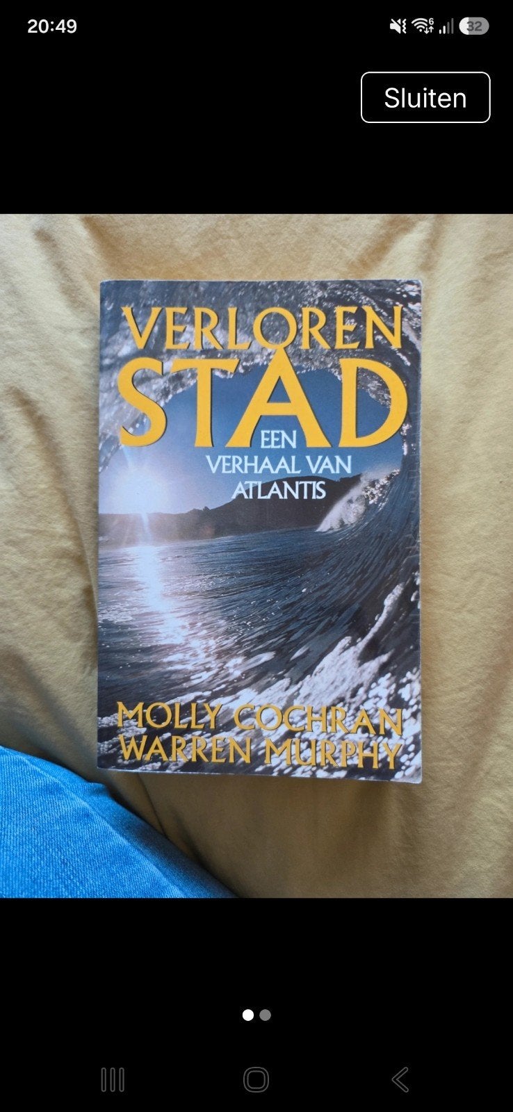 Verloren Stad - Een Verhaal van Atlantis (Molly Cochran), Ophalen of Verzenden, Zo goed als nieuw, Molly Cochran, Warren Murphy