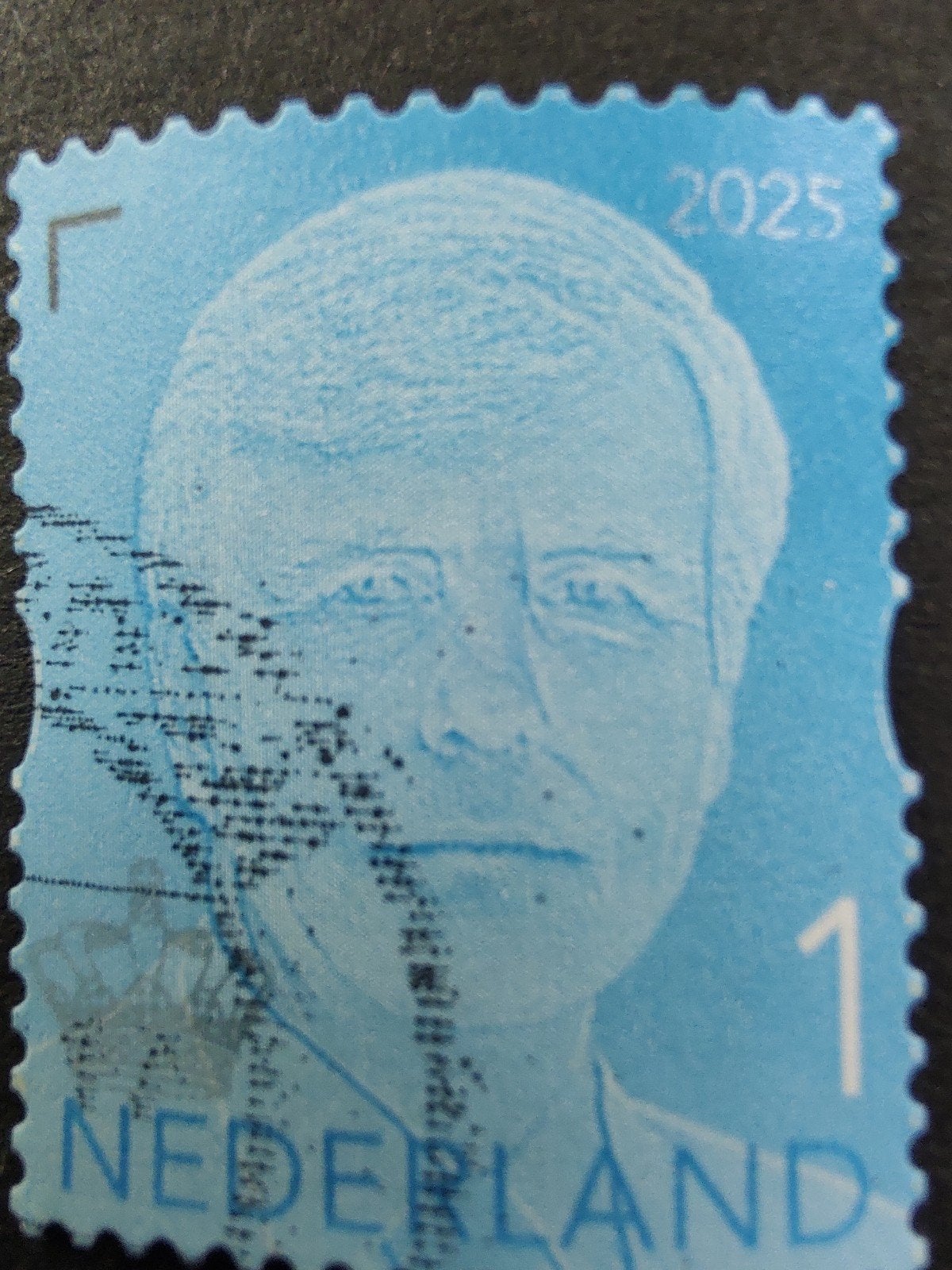 2025 koning Willem blauw, Ophalen of Verzenden, Denemarken